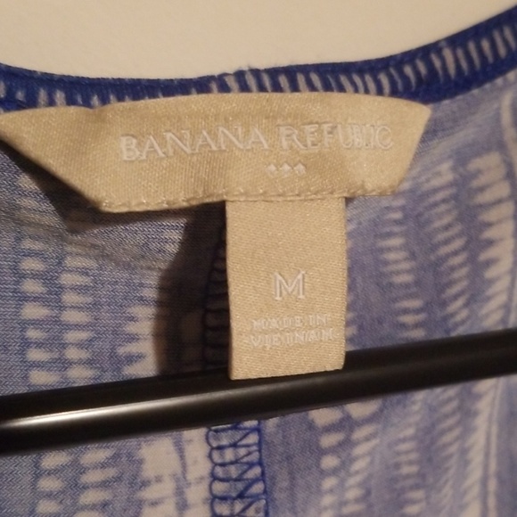 Banana Republic no sleeve wrap pinned blouse - Picture 4 of 5